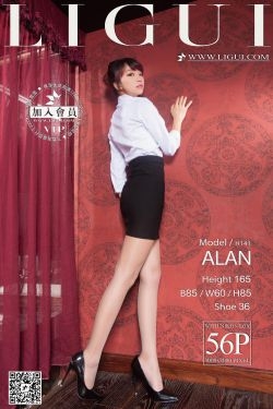 [丽柜LiGui] Model ALAN《肉丝袜高跟丽人》美腿玉足写真图片 