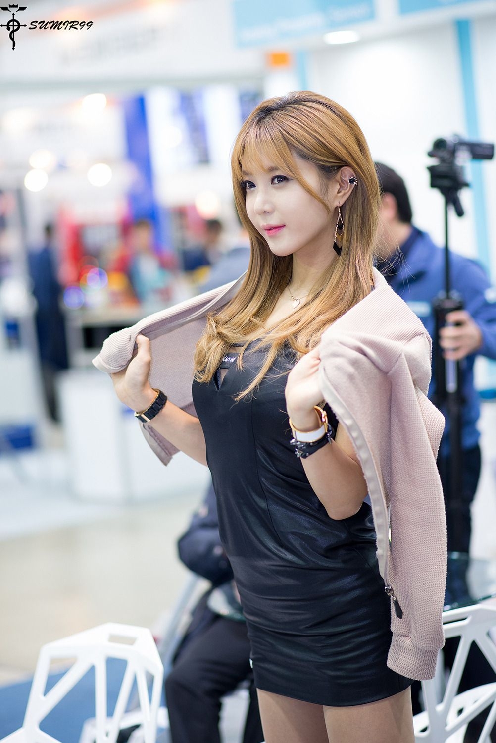 韩国Show GIRL许允美 ???《首尔自动化世界展览会》图片合辑  第1张