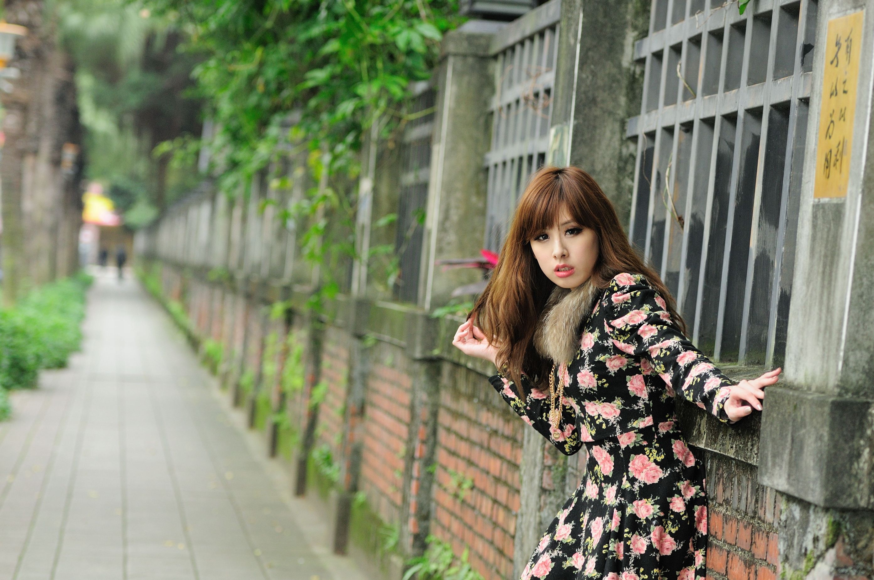 台湾美女模特小米Kate su清新街拍图片 