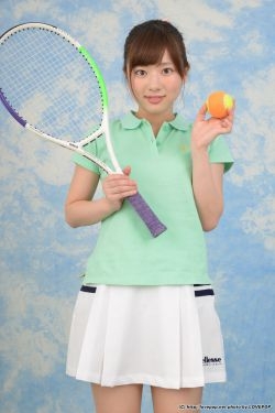 [LOVEPOP] Rin Sasayama 笹山りん white cotton dazzling tennis edition - PPV 