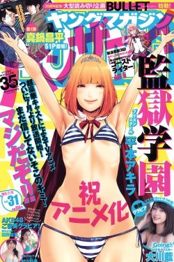 [Young Magazine] 2015年No.31 大川藍 田野優花 村山彩希 