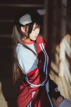 [萝莉COS] 桜桃喵 - 红色体操服 